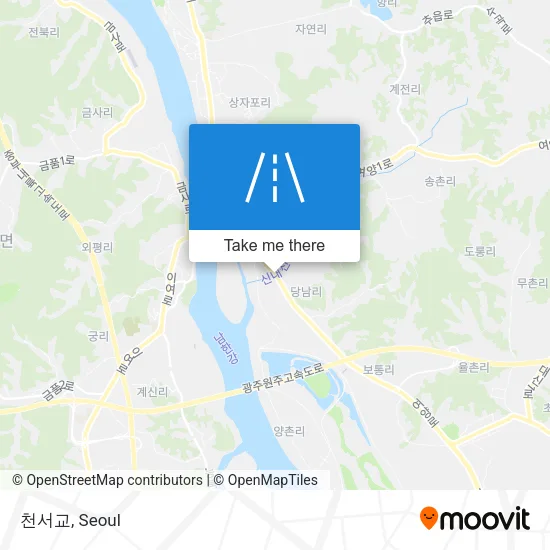천서교 map