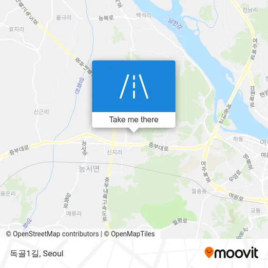 독골1길 map