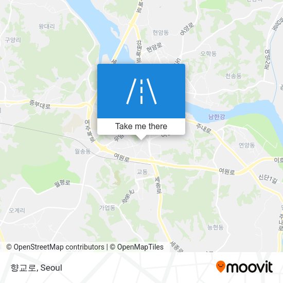 향교로 map