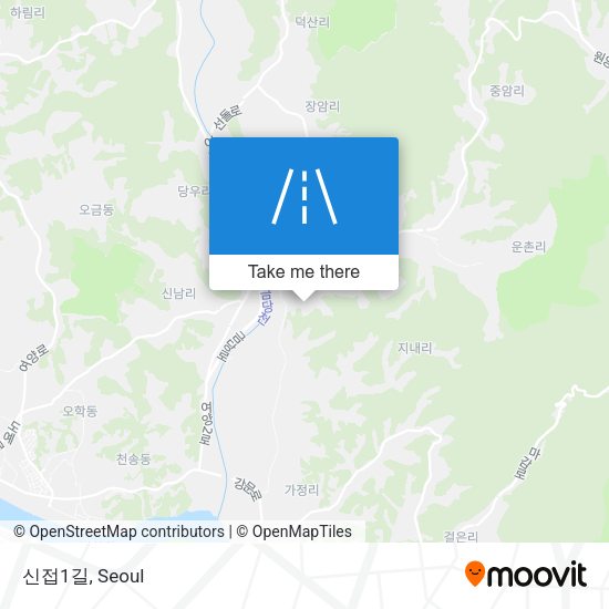 신접1길 map