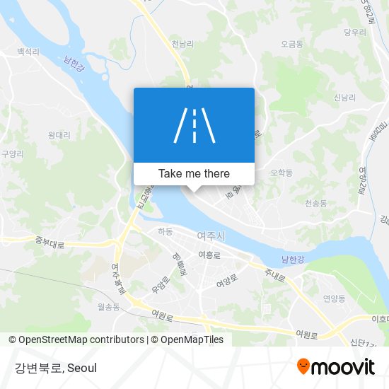 강변북로 map