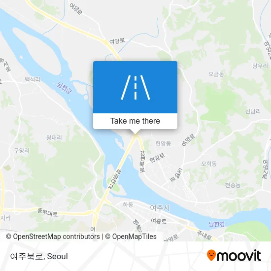 여주북로 map