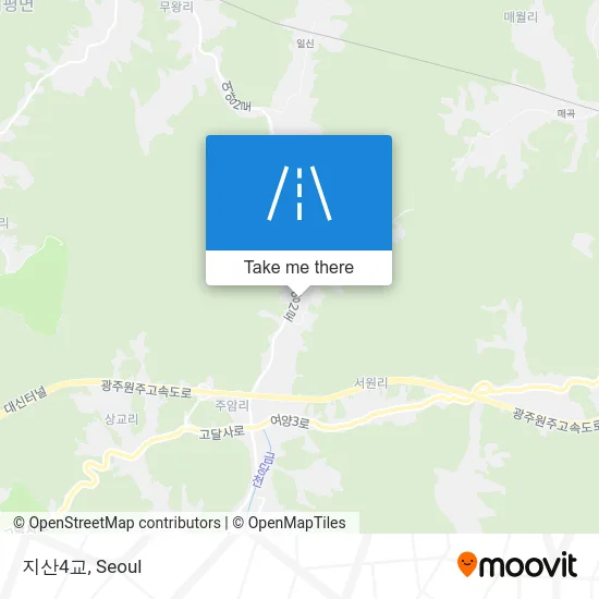 지산4교 map