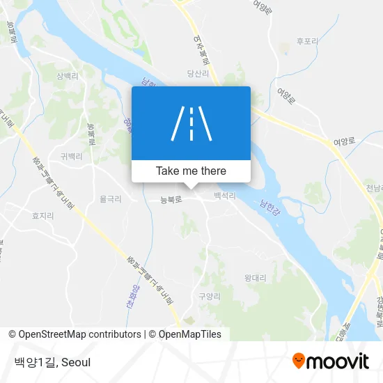 백양1길 map