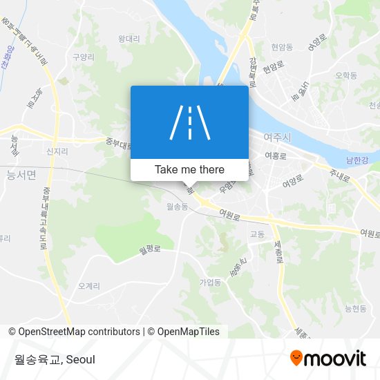 월송육교 map