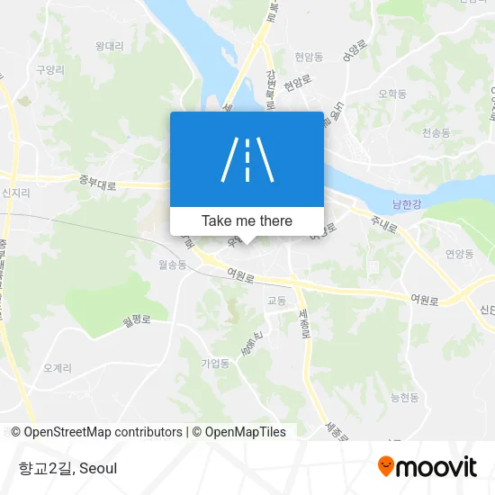 향교2길 map