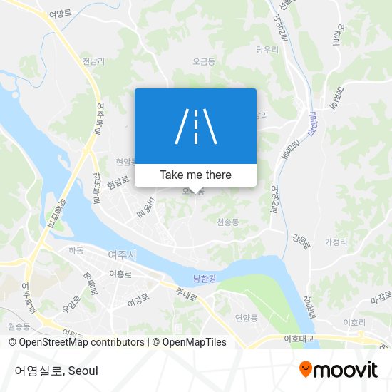 어영실로 map