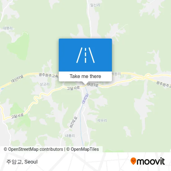 주암교 map