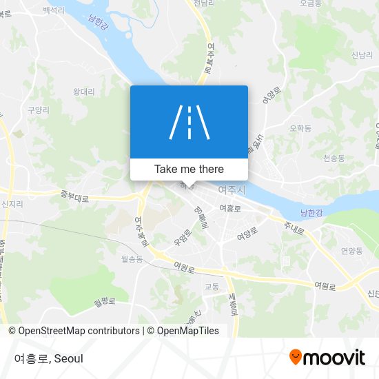 여흥로 map