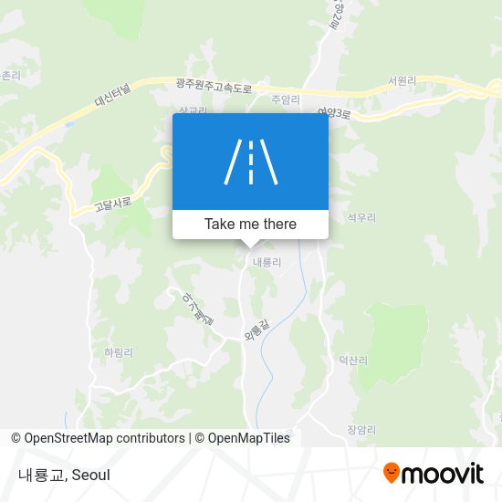 내룡교 map