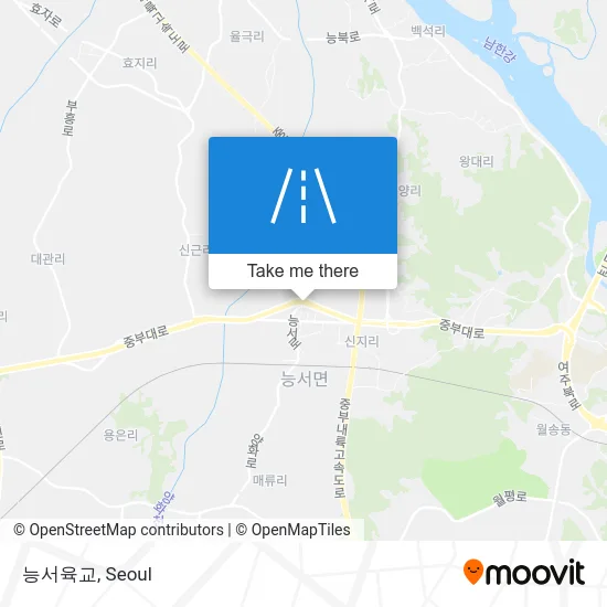 능서육교 map