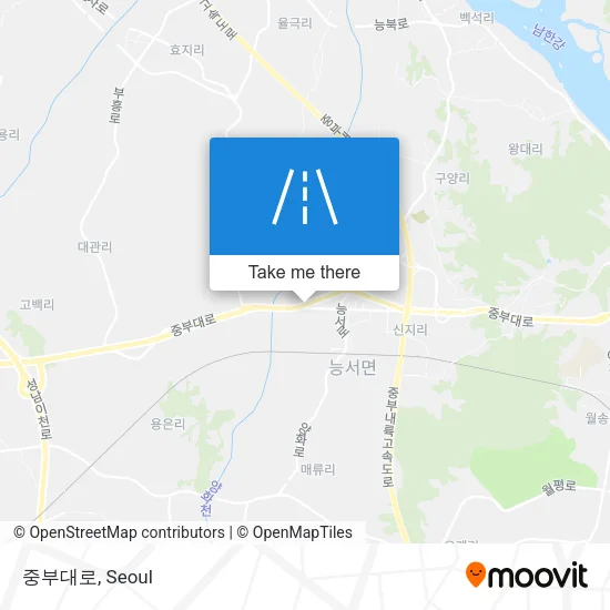 중부대로 map