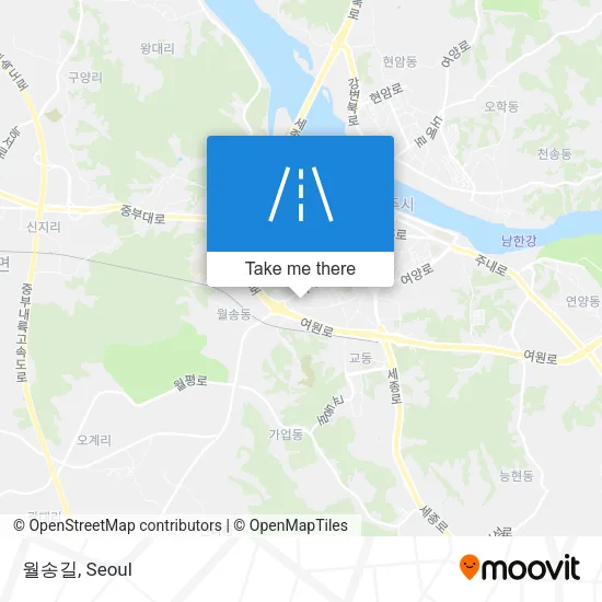 월송길 map
