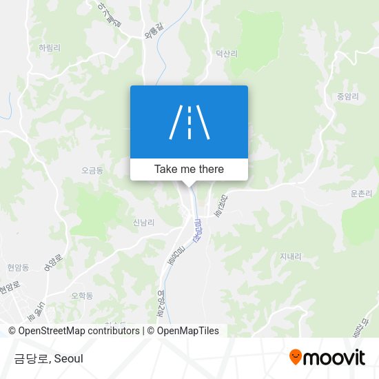 금당로 map