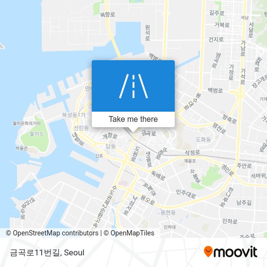 금곡로11번길 map
