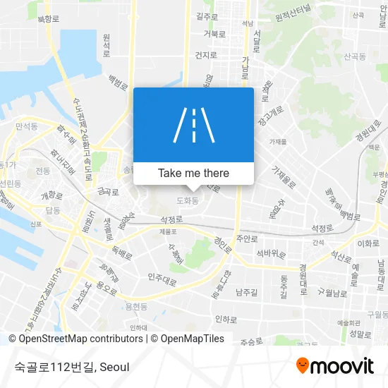숙골로112번길 map