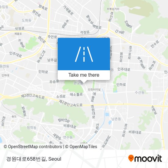 경원대로658번길 map
