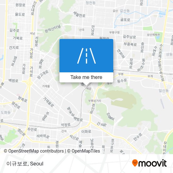 이규보로 map