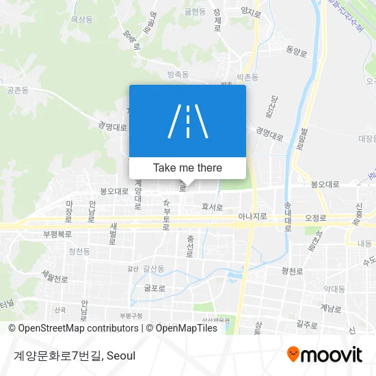 계양문화로7번길 map