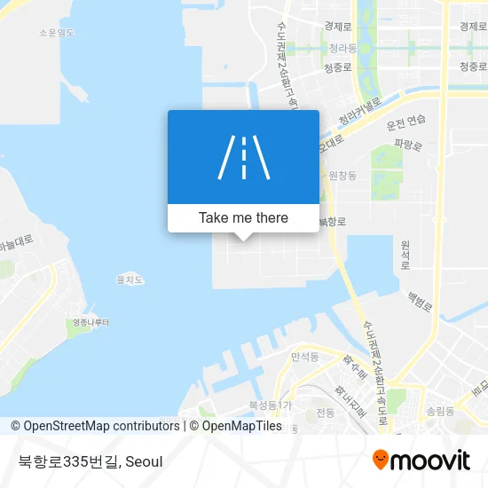 북항로335번길 map