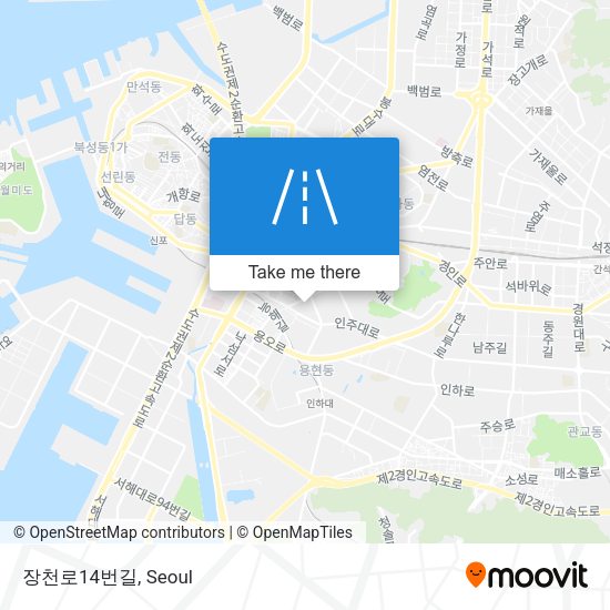 장천로14번길 map