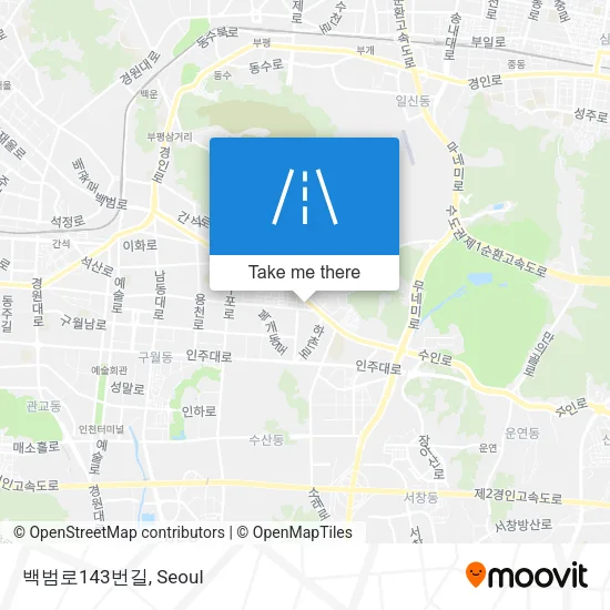 백범로143번길 map