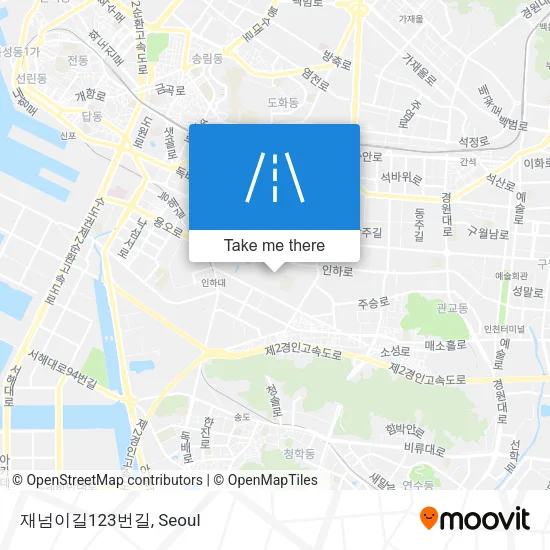 재넘이길123번길 map