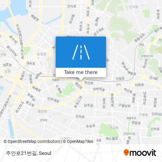 주안로21번길 map