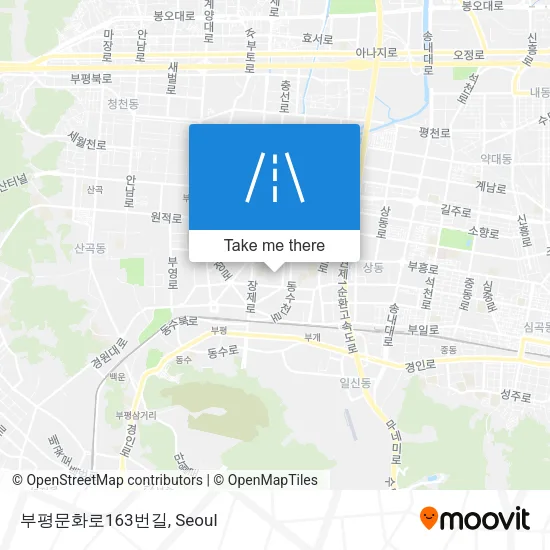 부평문화로163번길 map