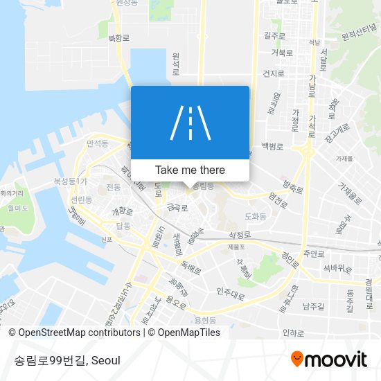 송림로99번길 map