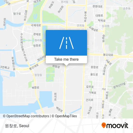 원창로 map