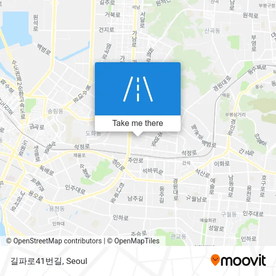 길파로41번길 map