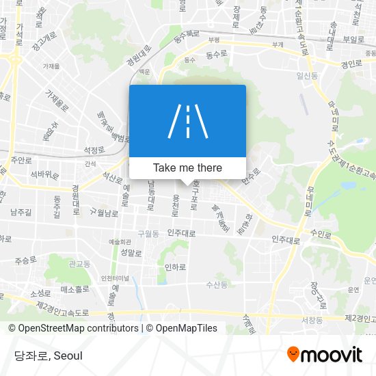 당좌로 map