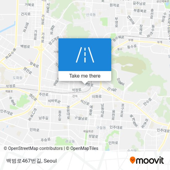 백범로467번길 map