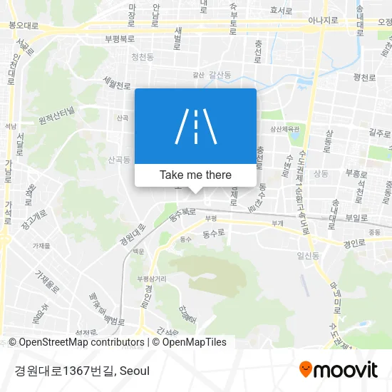 경원대로1367번길 map