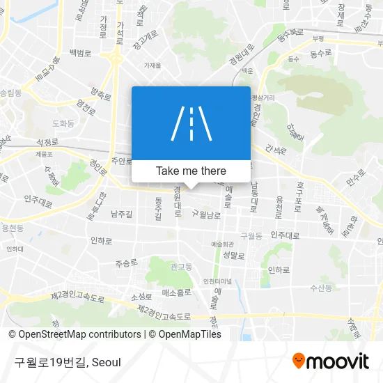 구월로19번길 map