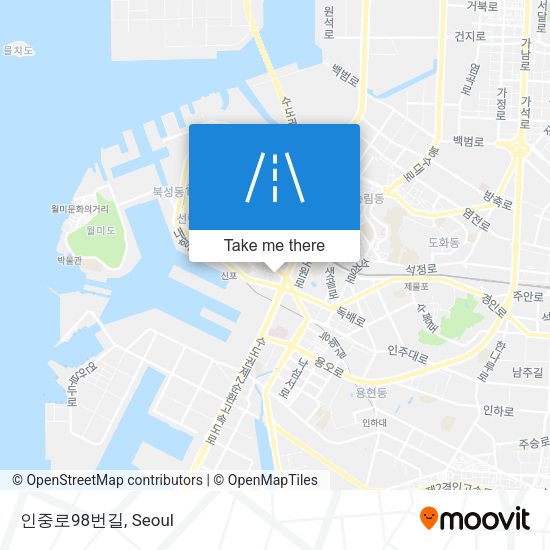 인중로98번길 map