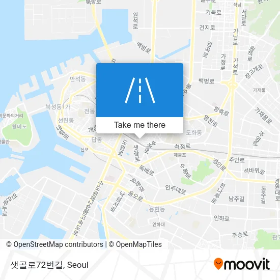 샛골로72번길 map