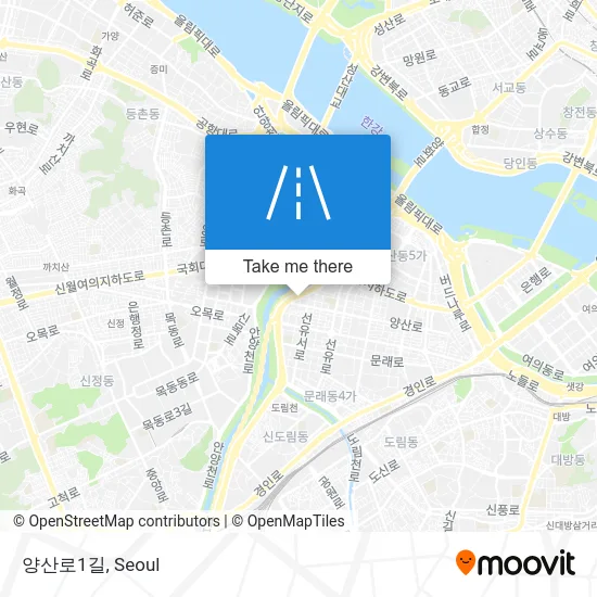 양산로1길 map