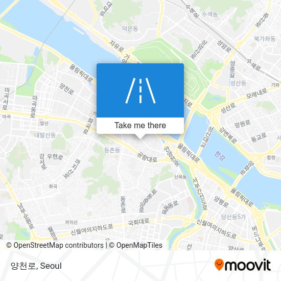 양천로 map