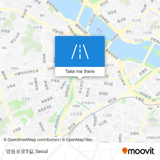 영등포로5길 map