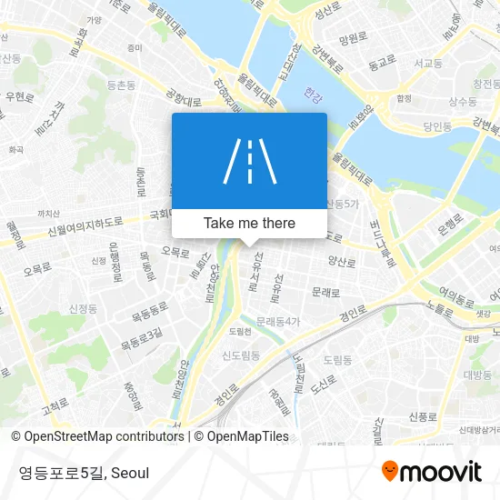 영등포로5길 map