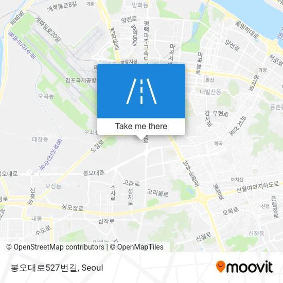 봉오대로527번길 map