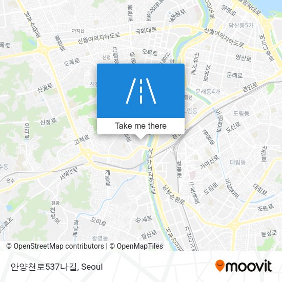 안양천로537나길 map