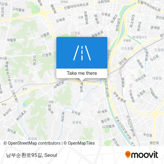 남부순환로95길 map