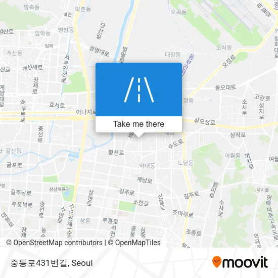 중동로431번길 map