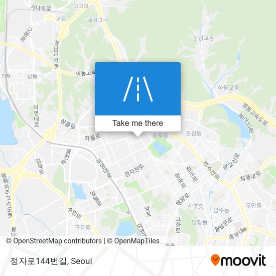 정자로144번길 map