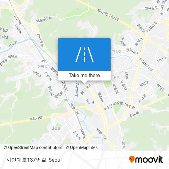 시민대로137번길 map