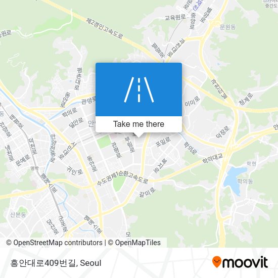 흥안대로409번길 map