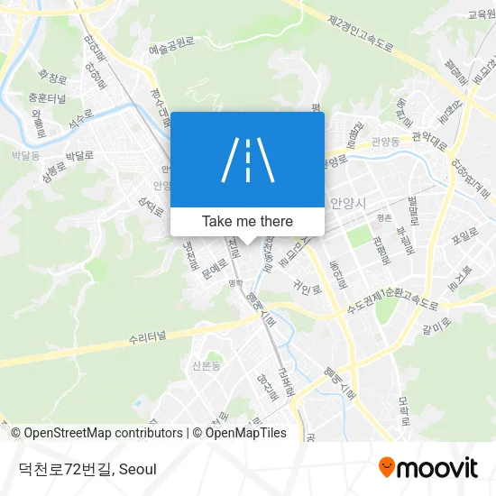 덕천로72번길 map